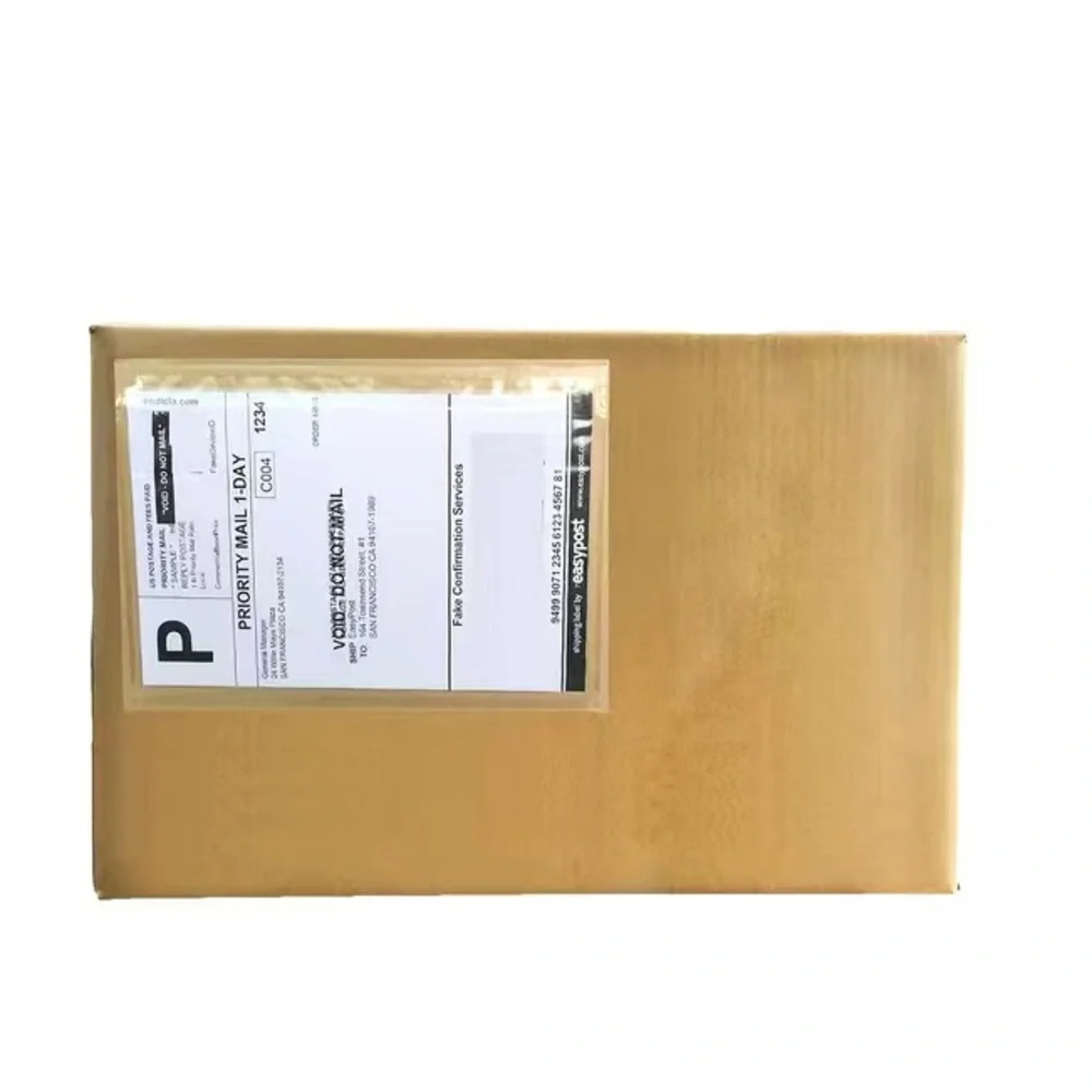 20 Clear Shipping Pockets